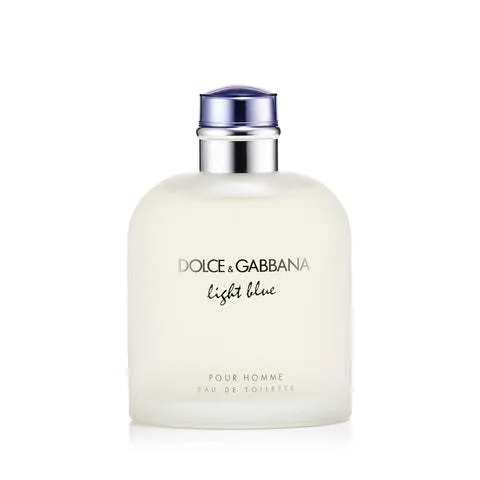 Dolce and Gabbana Light Blue Cologne for Men  Eau De Toilette Spray